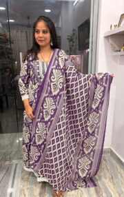 Premium Cotton Umbrella Dress - Image 3