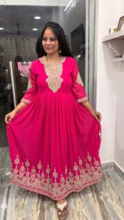 Stunning Georgette Frock