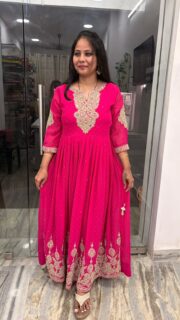 Stunning Georgette Frock - Image 2