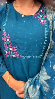 Vichitra Silk 3-Piece Set - Image 3